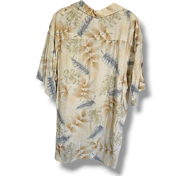 Campia Moda Men’s Tropical Hawaiian Print Button-Up Shirt Medium Rayon - Picture 4 of 9